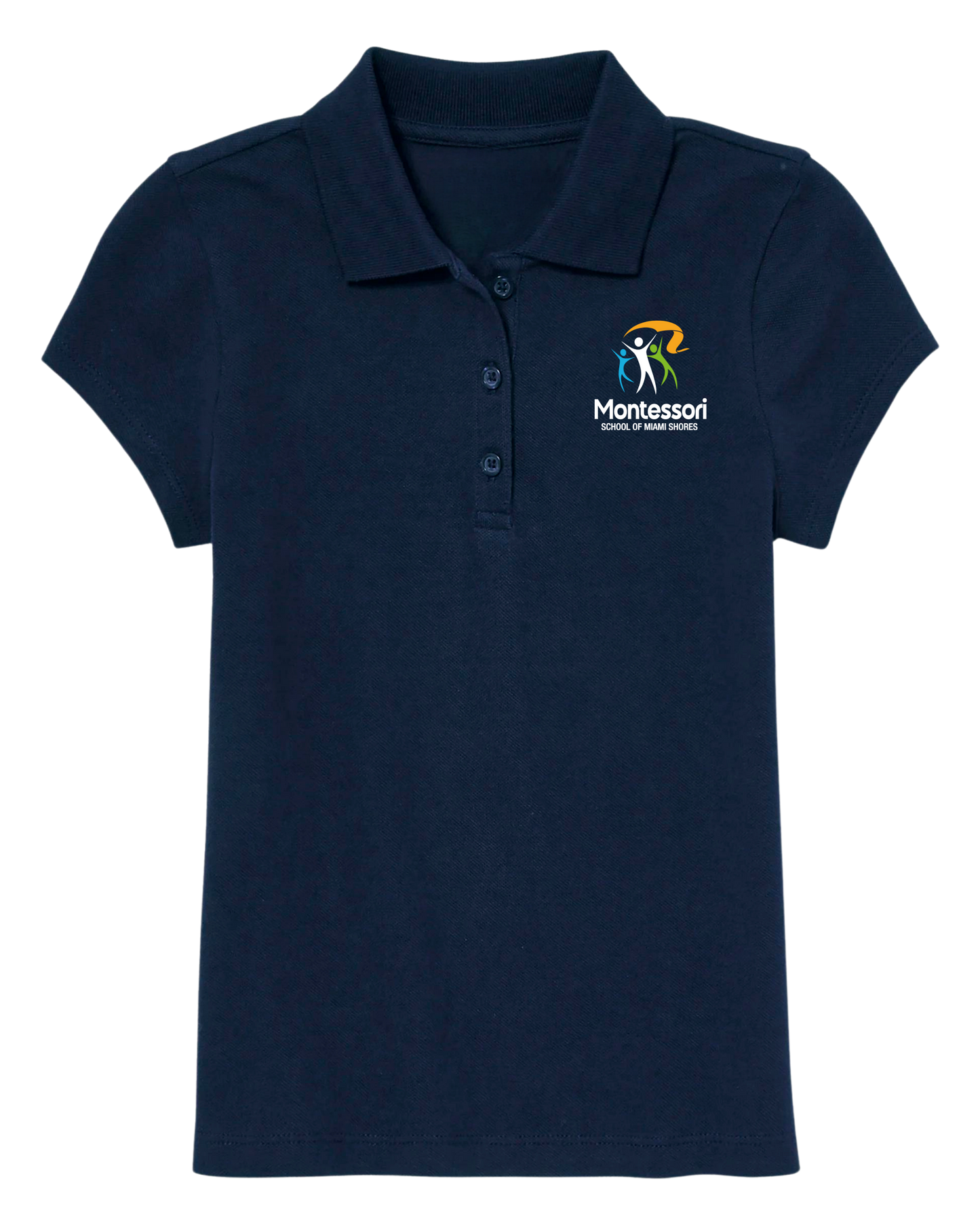 Primary - Polo Girl Cut Fitted Short Sleeve - Cotton/Poly Blend