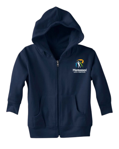 Elementary - Zip Hoodie Jacket - Cotton/Poly Blend