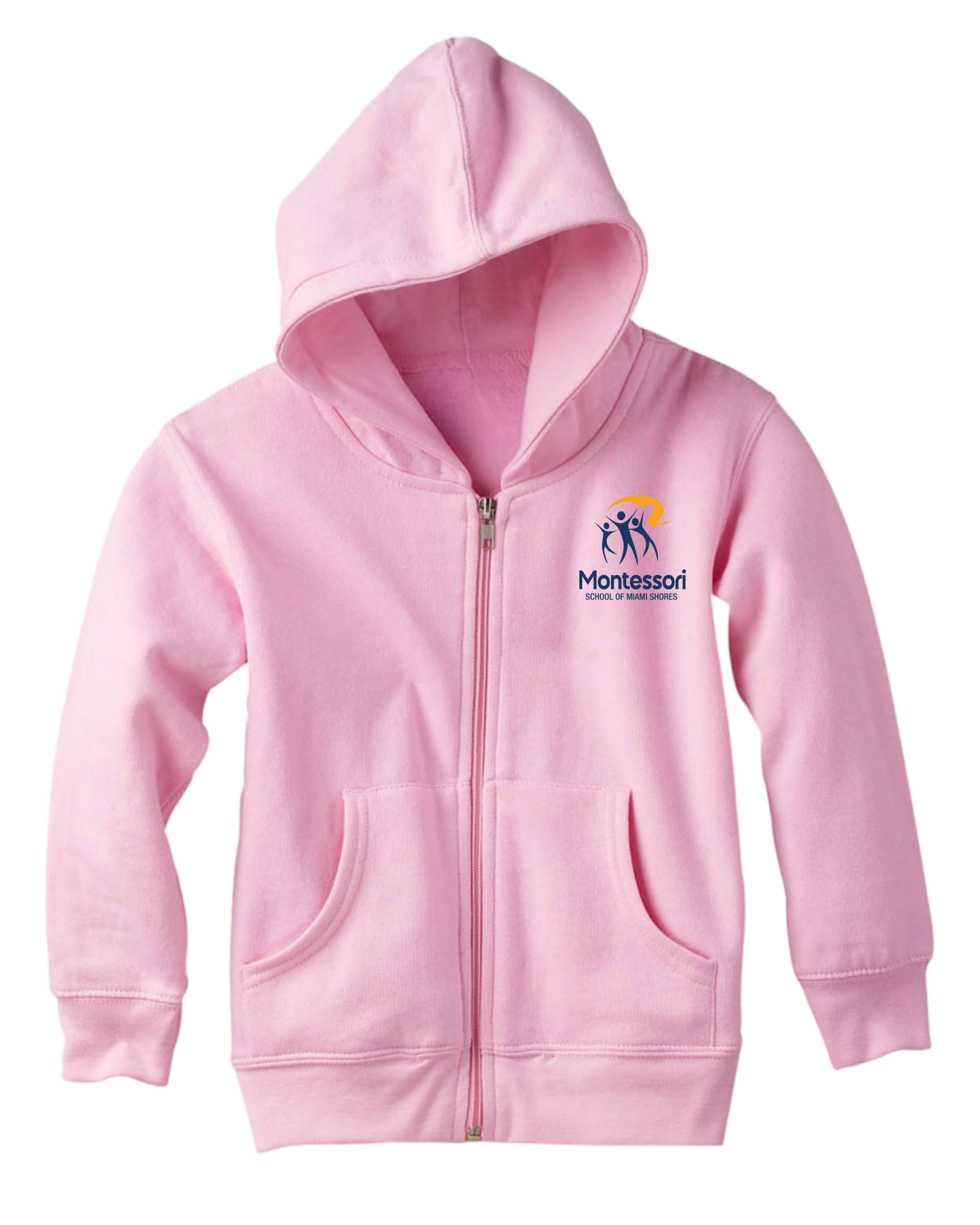 Original Logo - Zip Hoodie Jacket - Cotton/Poly Blend