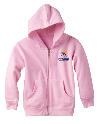 Original Logo - Zip Hoodie Jacket - Cotton/Poly Blend
