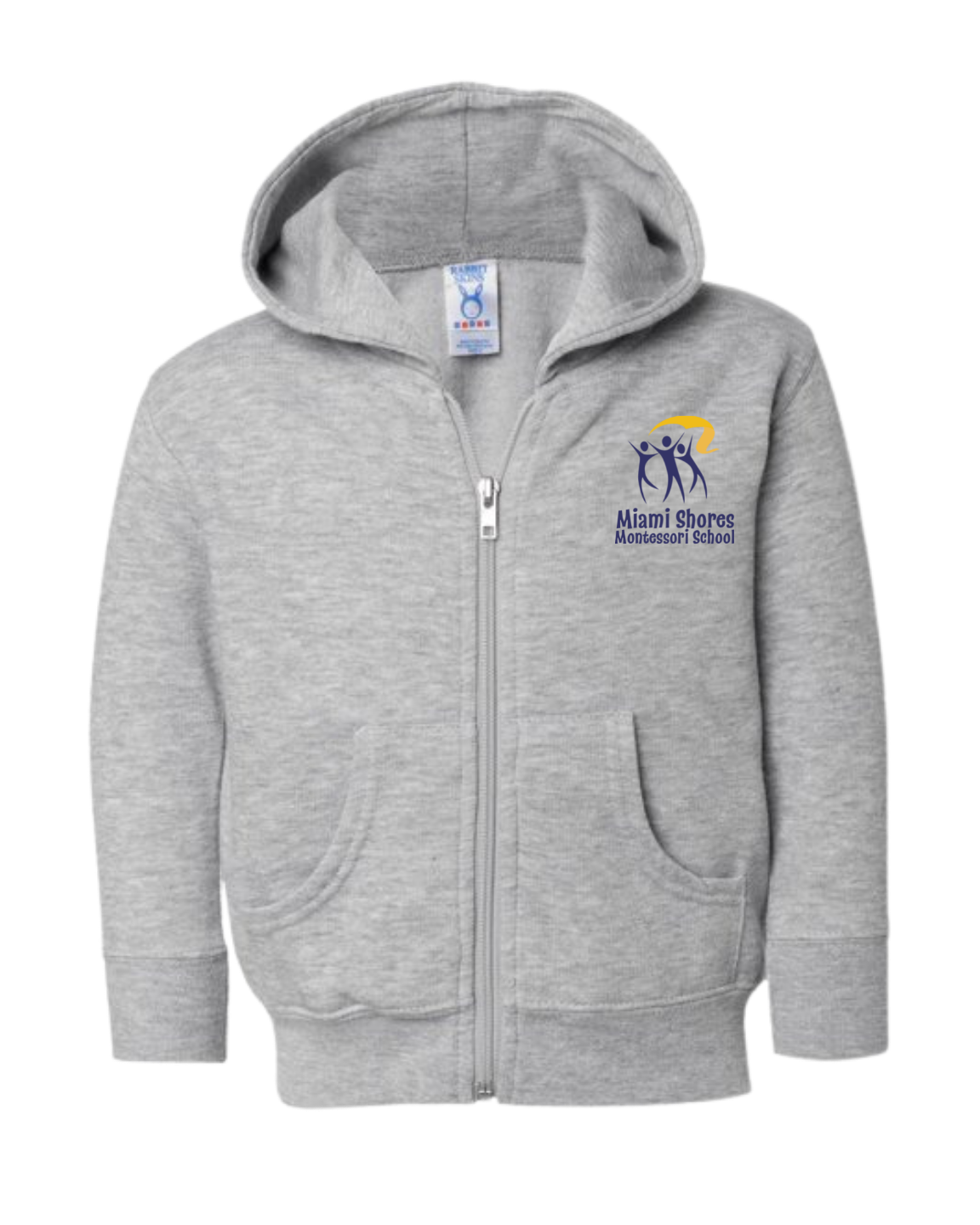 Original Logo - Zip Hoodie Jacket - Cotton/Poly Blend