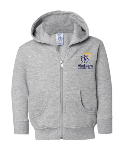 Original Logo - Zip Hoodie Jacket - Cotton/Poly Blend