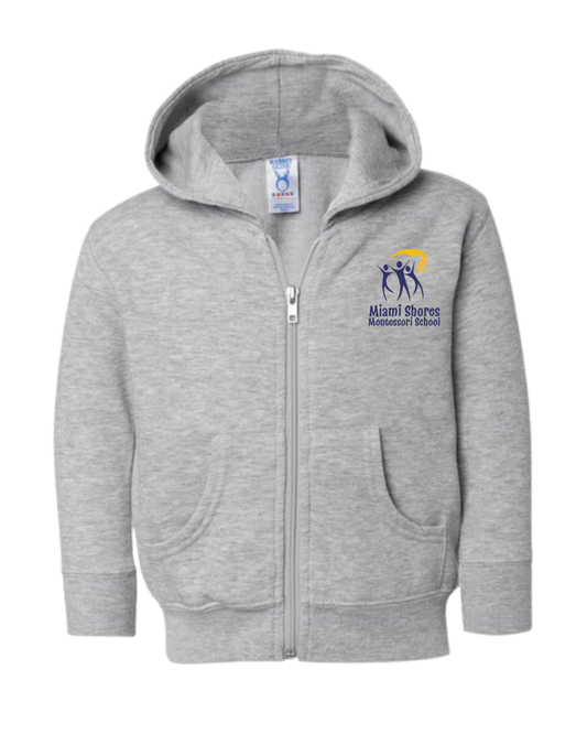 Original Logo - Zip Hoodie Jacket - Cotton/Poly Blend