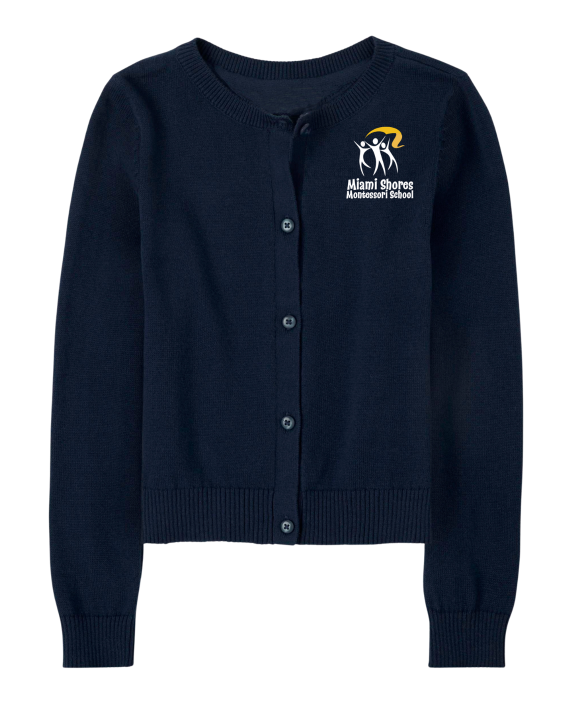 Original Logo - Sweater - Button Down 100% Cotton
